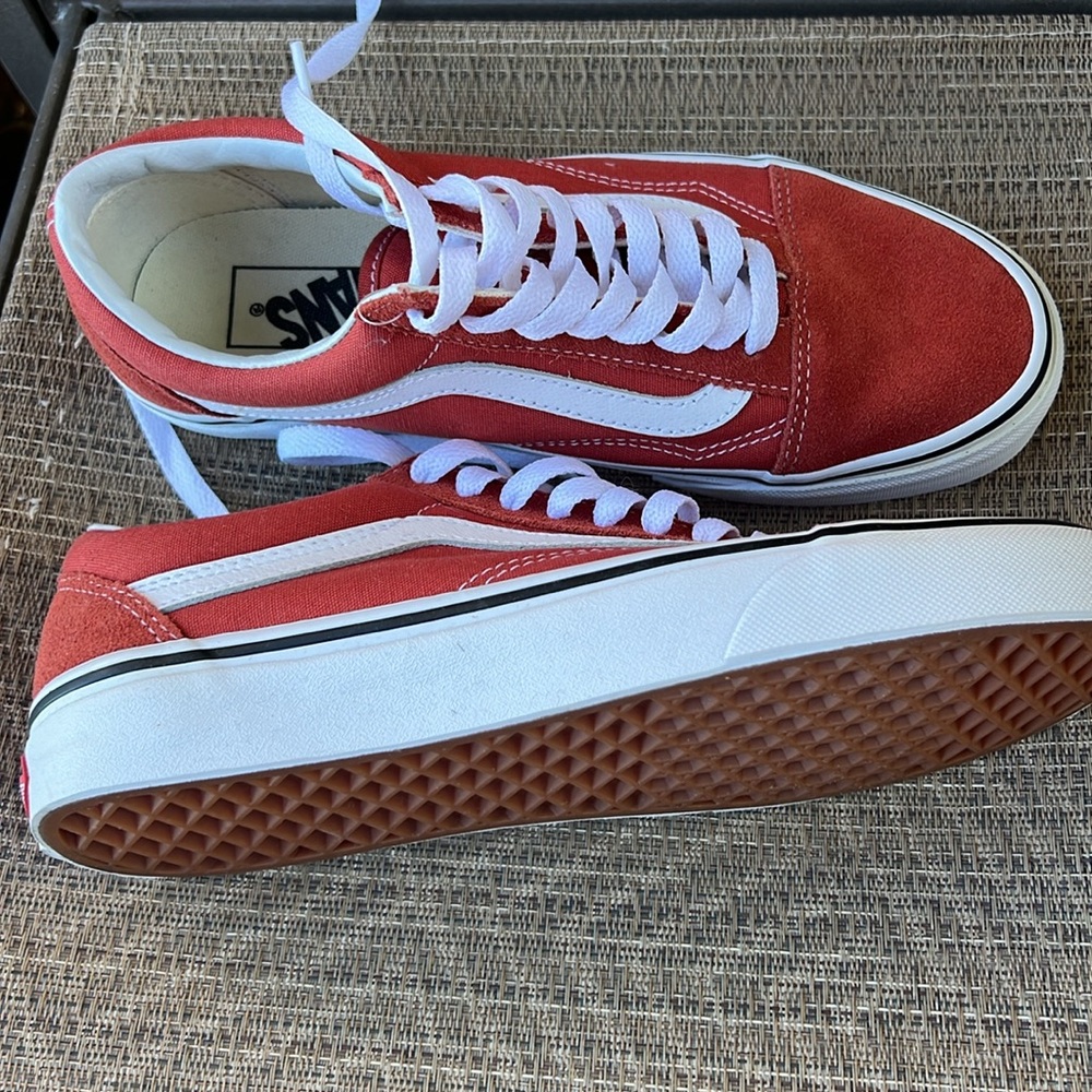 Vans Old Skool Hot Sauce and True White Rare Color